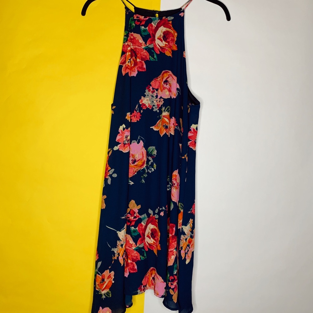 Francesca’s Floral Print Dress